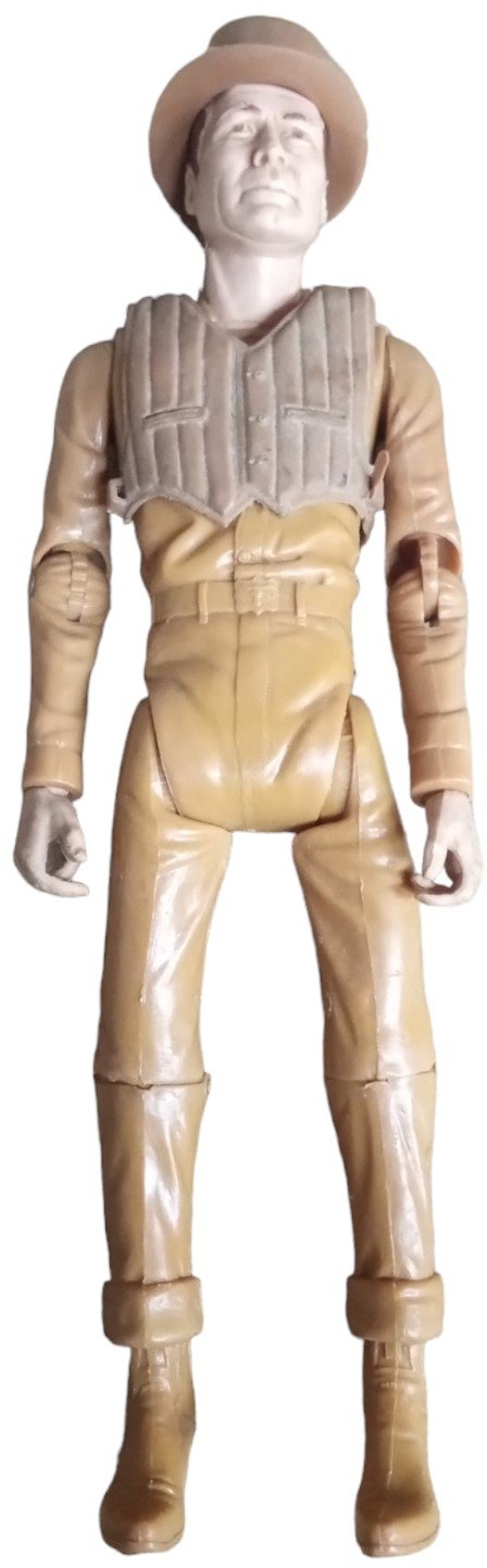 Louis Marx Action Figure Antique Johnny West Captain Maddox Mike