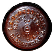 Glass Bottle Lot Set Of 4 Vintage Collectible Decorative Liquid Storage