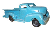 Marx Blue Truck Toy Vintage Collectible Automotive Pressed Steel Children's