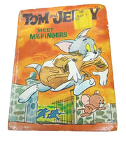 Tom & Jerry Meet Mr.Fingers Book Whitman Publishing Vintage Collectible