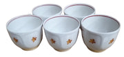 Autumn Leaves Teacups Saucers Lidded Creamer Lidded Sugar Bowl Vintage 14 Pcs