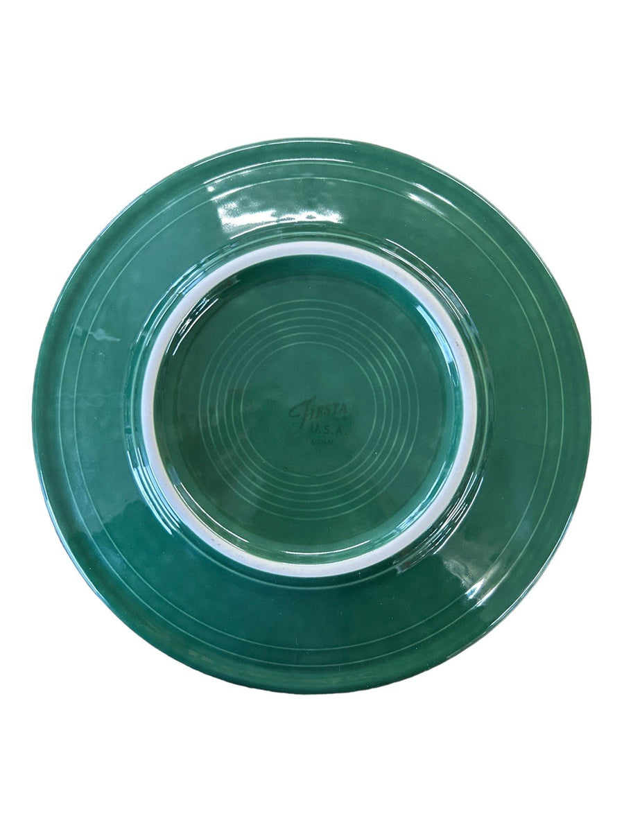 Fiesta - Jade Green Luncheon Plate Ceramic Dish Setting Homer Laughlin Kitchen