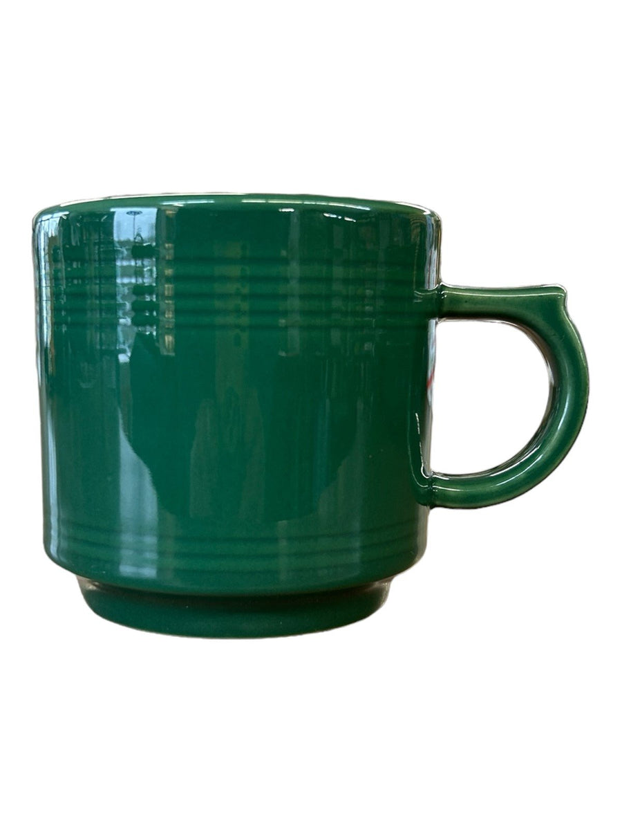 Fiesta - Jade Green Stacking Mug Homer Laughlin Ceramic Coffee Cup Drinkware HLC