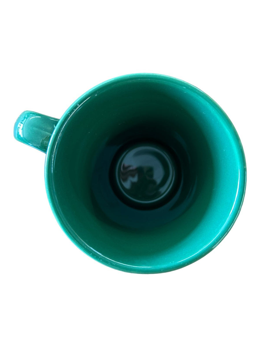 Fiesta - Jade Green Bistro Latte Mug Homer Laughlin Ceramic Coffee Cup Tea HLC