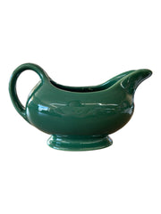 Fiesta - Jade Green Sauce Boat Gravy Homer Laughlin Ceramic Serving Dish Home