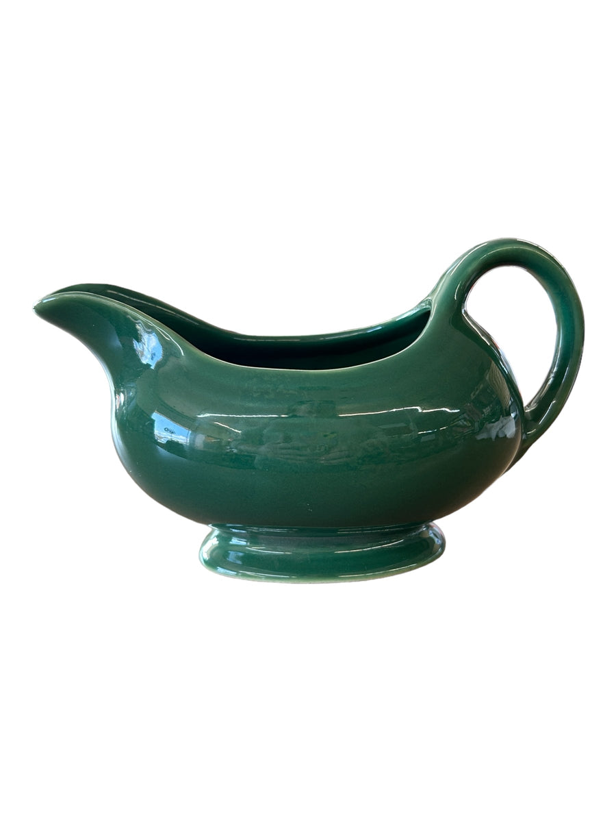 Fiesta - Jade Green Sauce Boat Gravy Homer Laughlin Ceramic Serving Dish Home