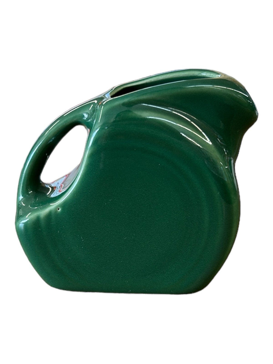 Fiesta - Jade Green Mini Disk Pitcher Ceramic Homer Laughlin Home Decor Vase HLC