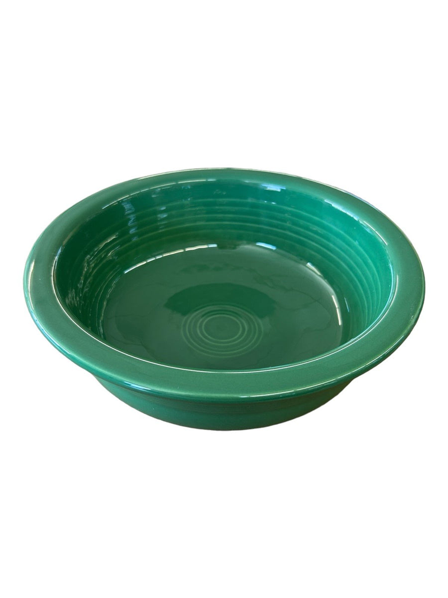 Fiesta - Jade Green Medium Soup Bowl Homer Laughlin Ceramic Dish Kitchenware HLC