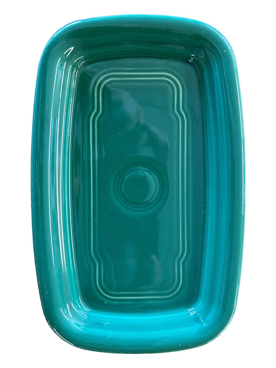 Fiesta - Jade Green XL Covered Butter Dish Homer Laughlin Ceramic Kitchenware HLC