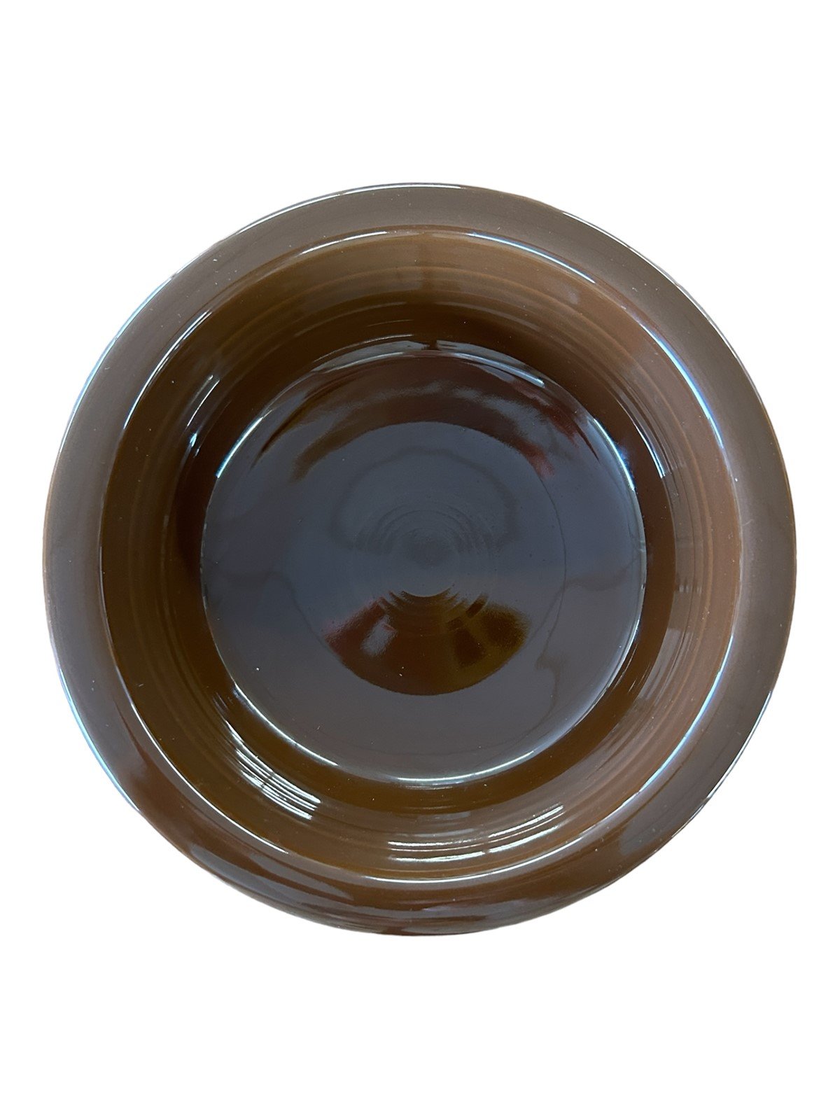 Fiesta - Chocolate Brown Large Bowl Homer Laughlin Ceramic Kitchenware HLC 40oz