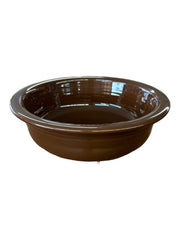 Fiesta - Chocolate Brown Large Bowl Homer Laughlin Ceramic 1 Quart HLC 40oz