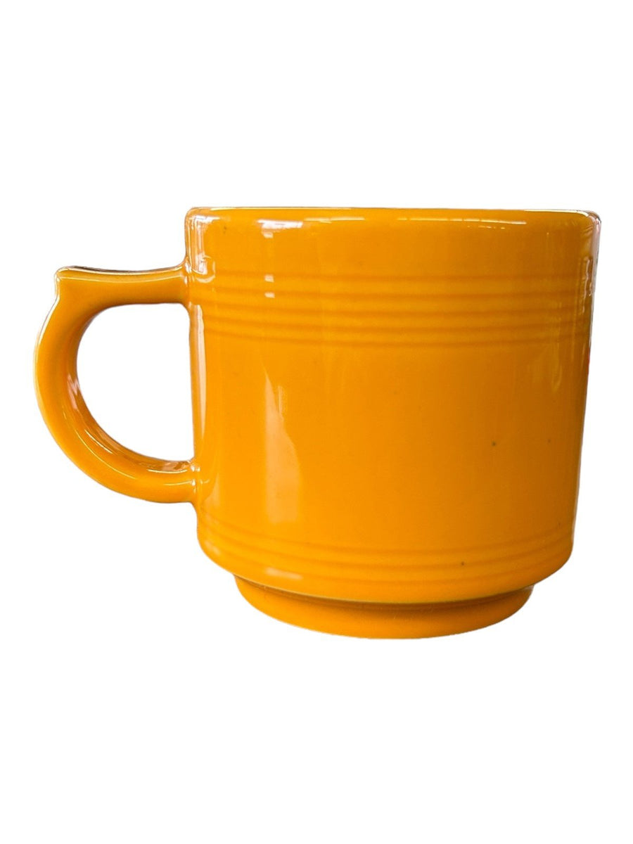 Fiesta - Butterscotch Yellow Stacking Mug Homer Laughlin Ceramic Coffee Cup HLC