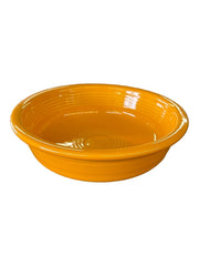 Fiesta - Butterscotch Yellow Medium Soup Bowl Homer Laughlin Ceramic Dish Dining