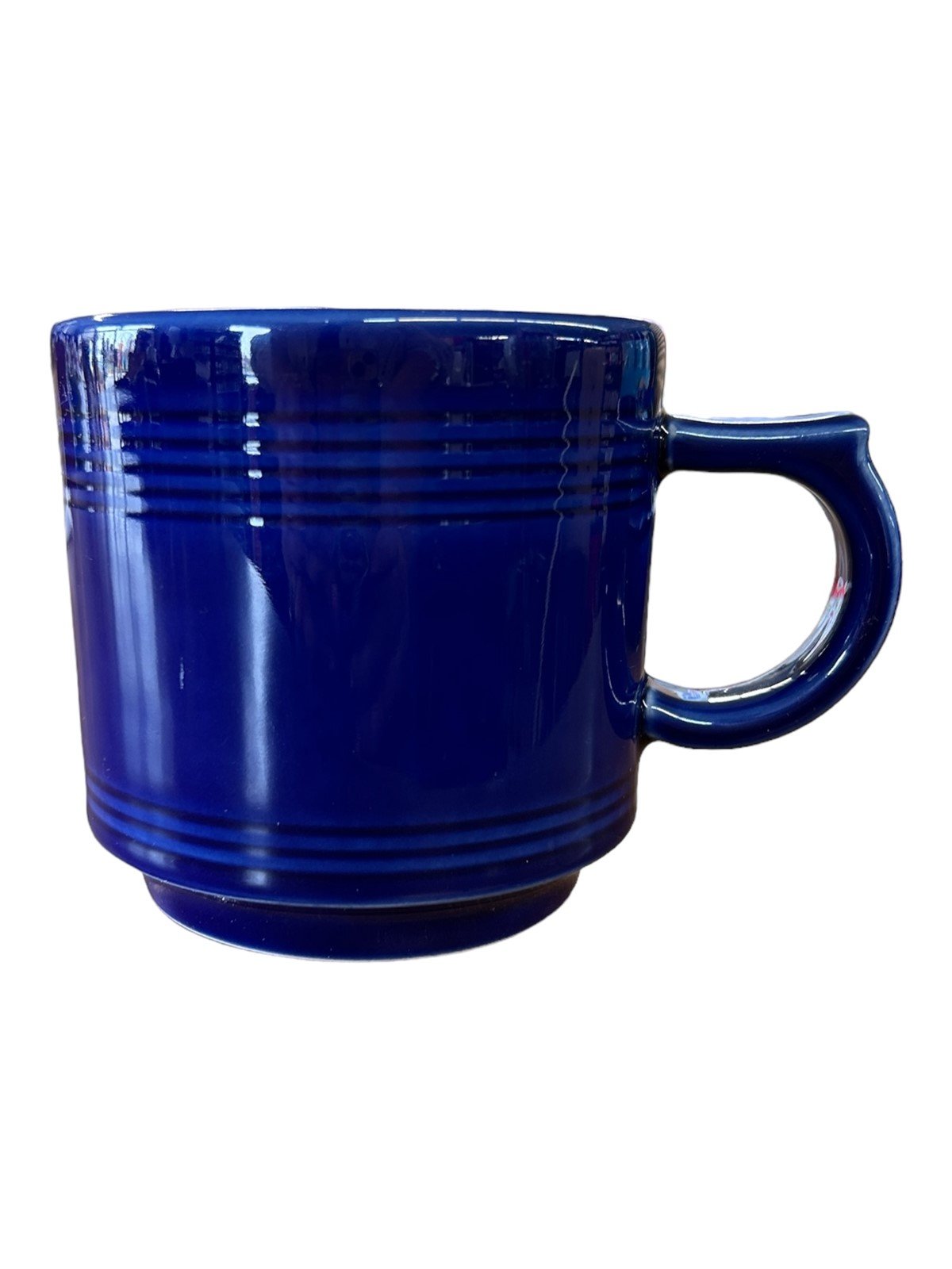 Fiesta - Twilight Blue Stacking Mug Homer Laughlin Ceramic Coffee Cup Drinkware