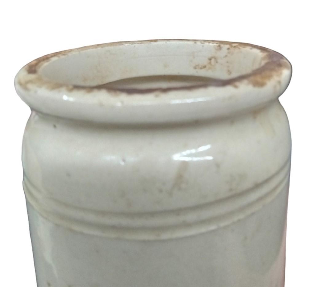 Hartley Small Ceramic Jar Vintage Collectible Decorative Storage Planter