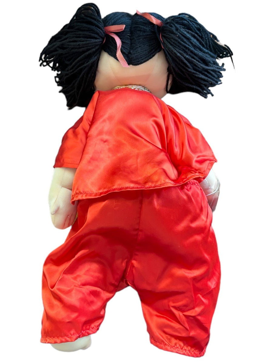 Rice Daddy Babies Set of Two Girl Dolls One Hong Kong Passport