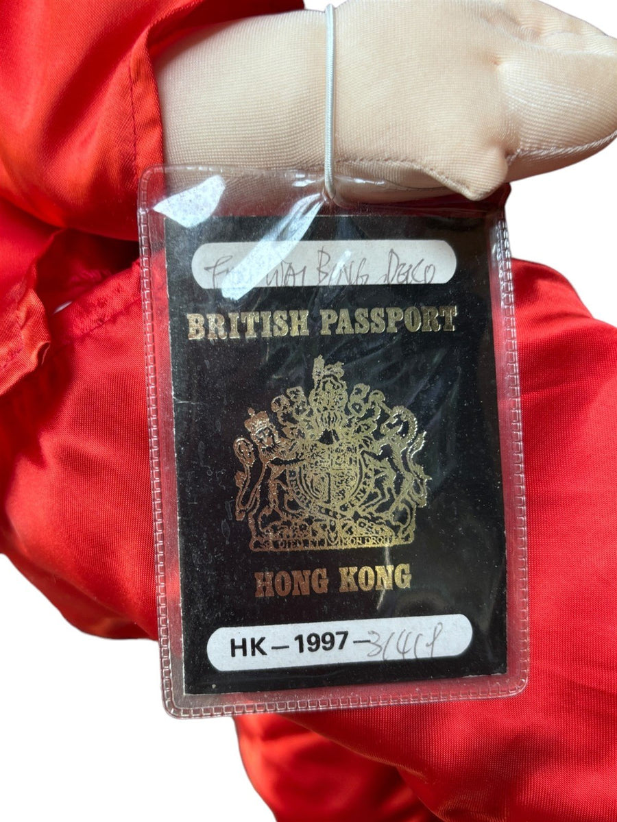 Rice Daddy Babies Set of Two Girl Dolls One Hong Kong Passport