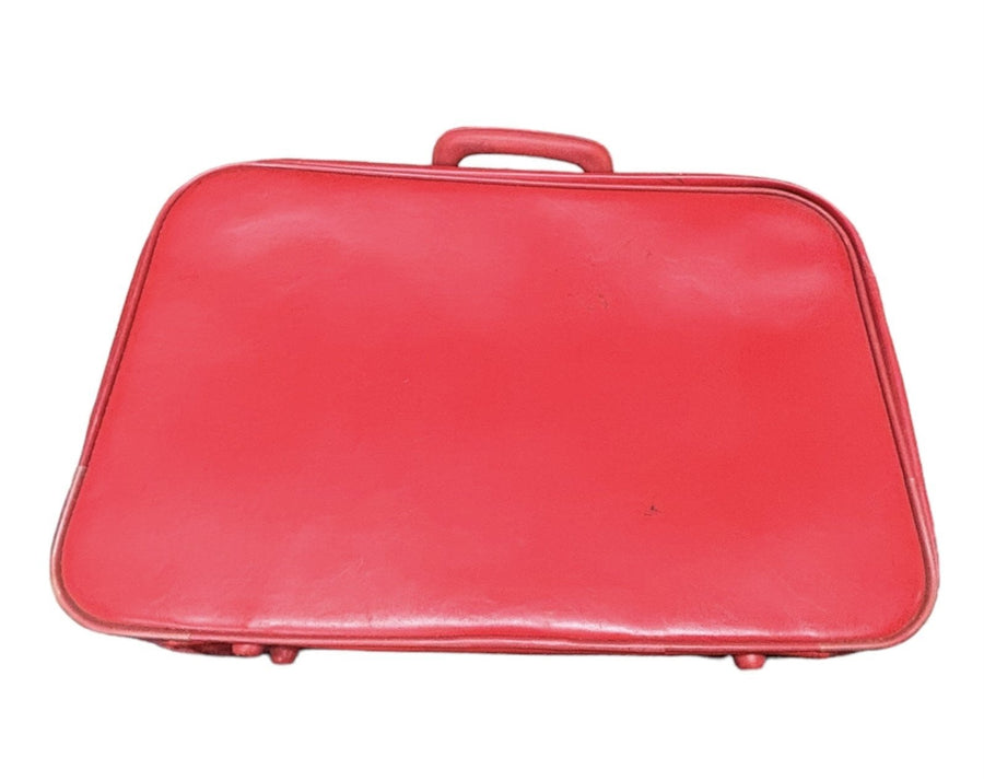 Care Bears Suitcase 1983 Red Luggage Vintage American Greetings Storage Case