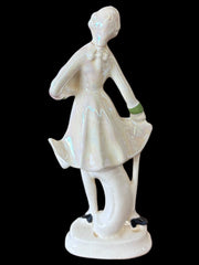 Brinnco Japan Porcelain Figures Man and Woman Vintage