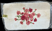 Town House Luxury Rug Antique Hedaya Bros Vintage 21" x 36" Red Floral Design