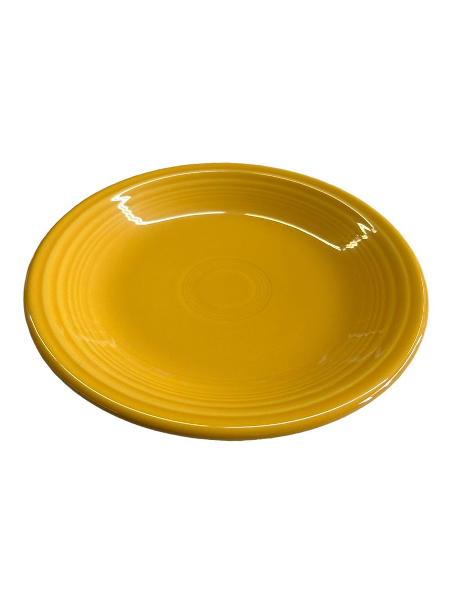Fiesta - Marigold Yellow Salad Plate Ceramic Dish Homer Laughlin Dinner Kitchen