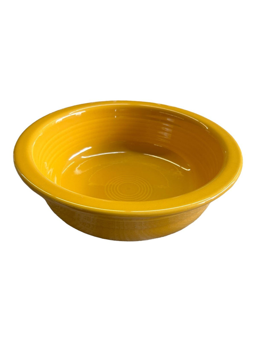 Fiesta - Marigold Yellow Large Bowl Homer Laughlin Ceramic 1 Quart Dining 40oz