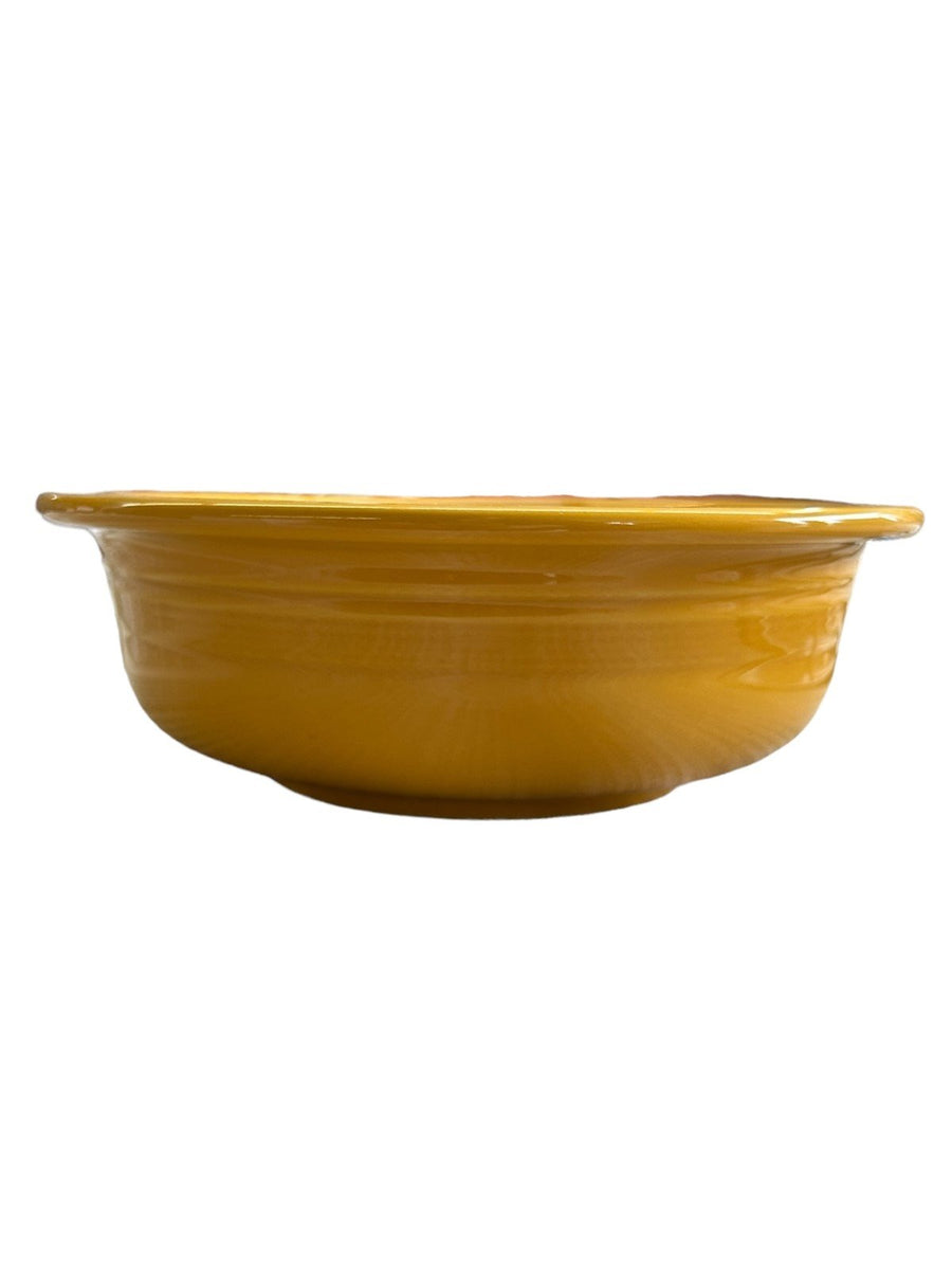 Fiesta - Marigold Yellow Large Bowl Homer Laughlin Ceramic 1 Quart Dining 40oz