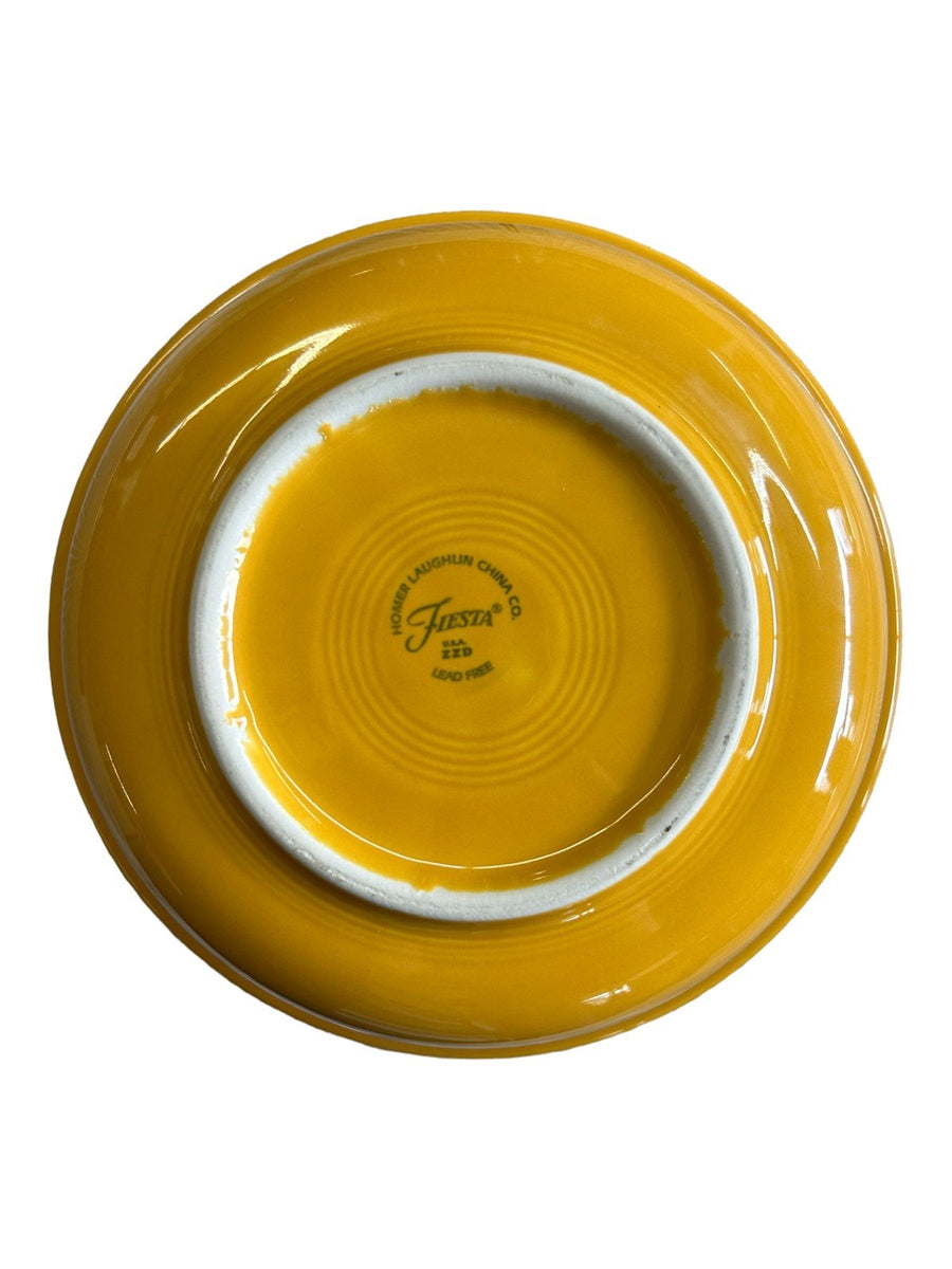 Fiesta - Marigold Yellow Large Bowl Homer Laughlin Ceramic 1 Quart Dining 40oz