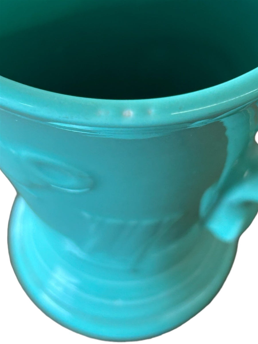 Fiesta - Sea Mist Green Retired Pedestal Mug Homer Laughlin Ceramic Coffee Cup