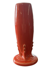 Fiesta - Persimmon Orange Bud Vase Homer Laughlin Ceramic Home Decor Retired HLC