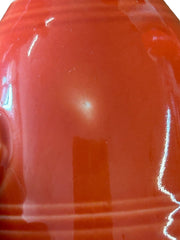 Fiesta - Persimmon Orange Demitasse Cup Stick Handle Discontinued Homer Laughlin