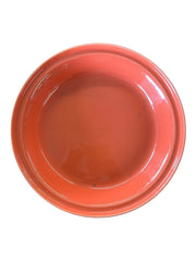 Fiesta - Persimmon Orange Deep Dish Pie Baker Plate Pan Dish Homer Laughlin HLC