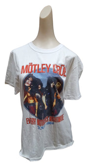 Motley Crue Graphic T-Shirt Clothing Collectible Music Memorabilia Merchandise