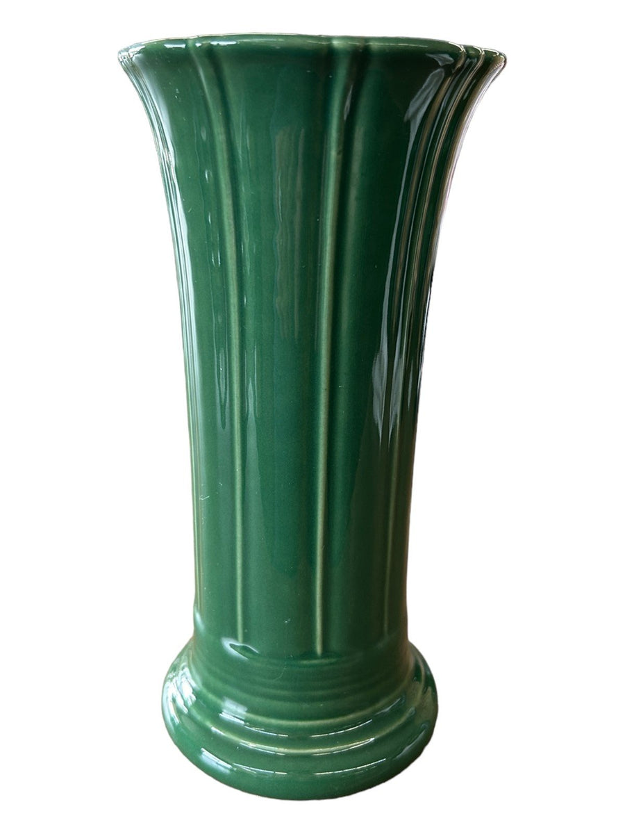 Fiesta - Jade Green Retired Small Flower Vase Homer Laughlin Ceramic Home Decor