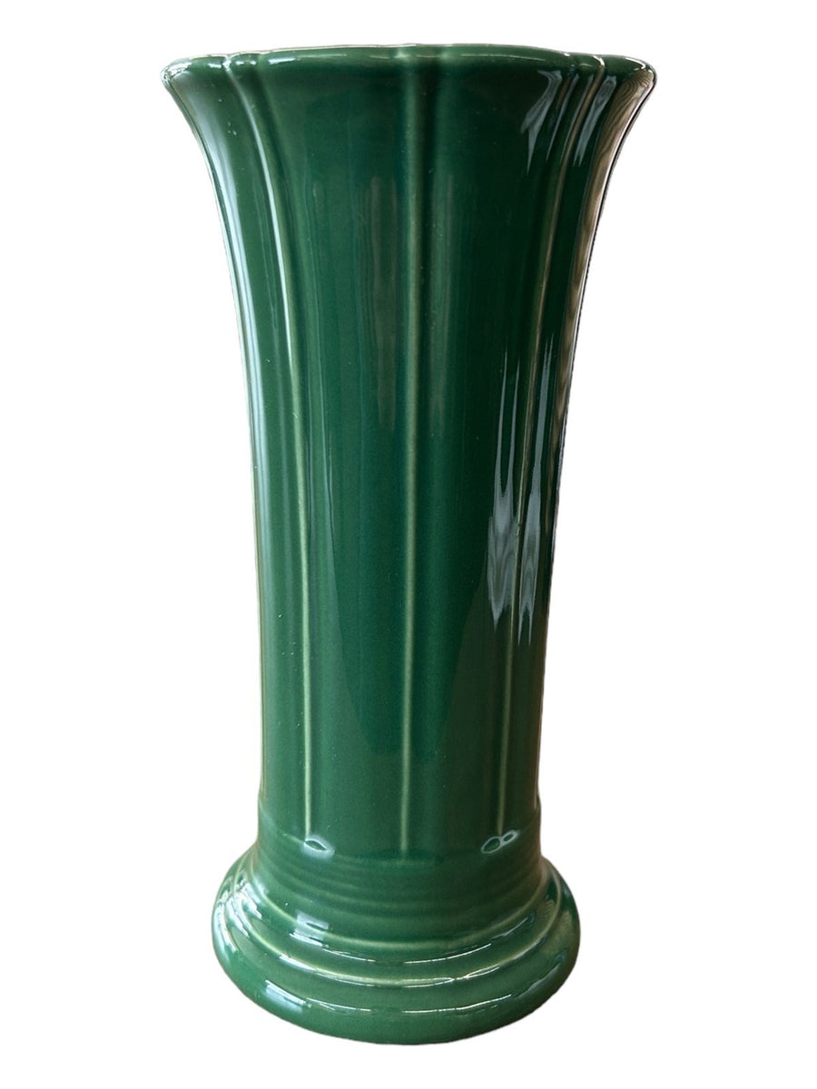 Fiesta - Jade Green Retired Small Flower Vase Homer Laughlin Ceramic Home Decor