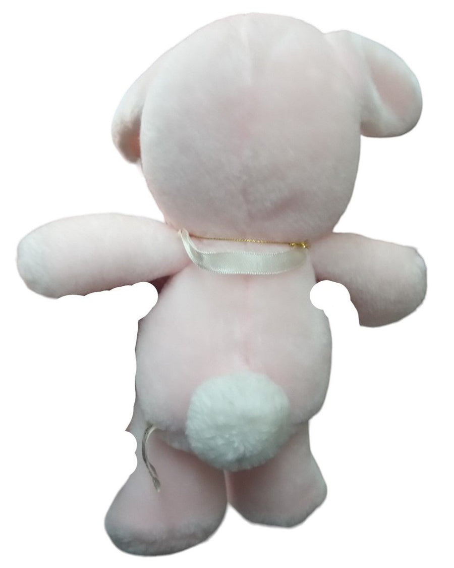 Applause Precious Moments Pink Plush Bunny Rabbit Vintage Collectible