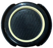 Scaroni Coasters Vintage Per Alimenti Casa Bar Set of 6 with Holder Black White