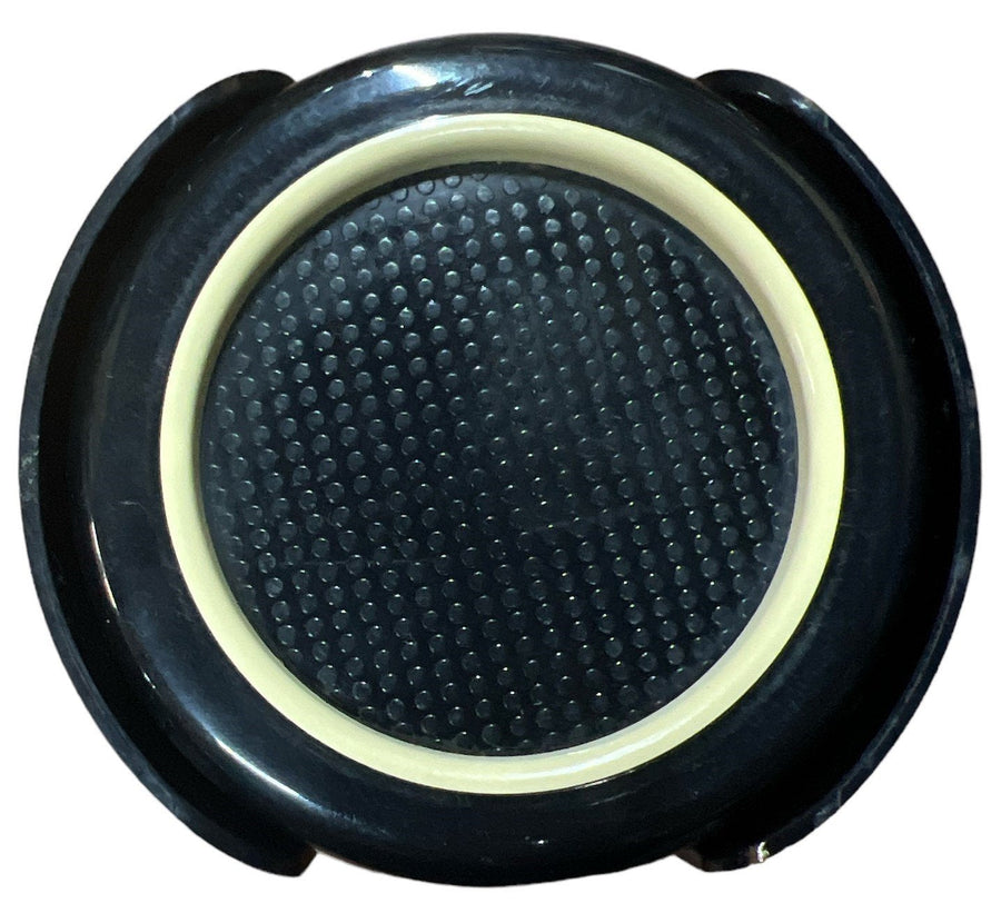 Scaroni Coasters Vintage Per Alimenti Casa Bar Set of 6 with Holder Black White