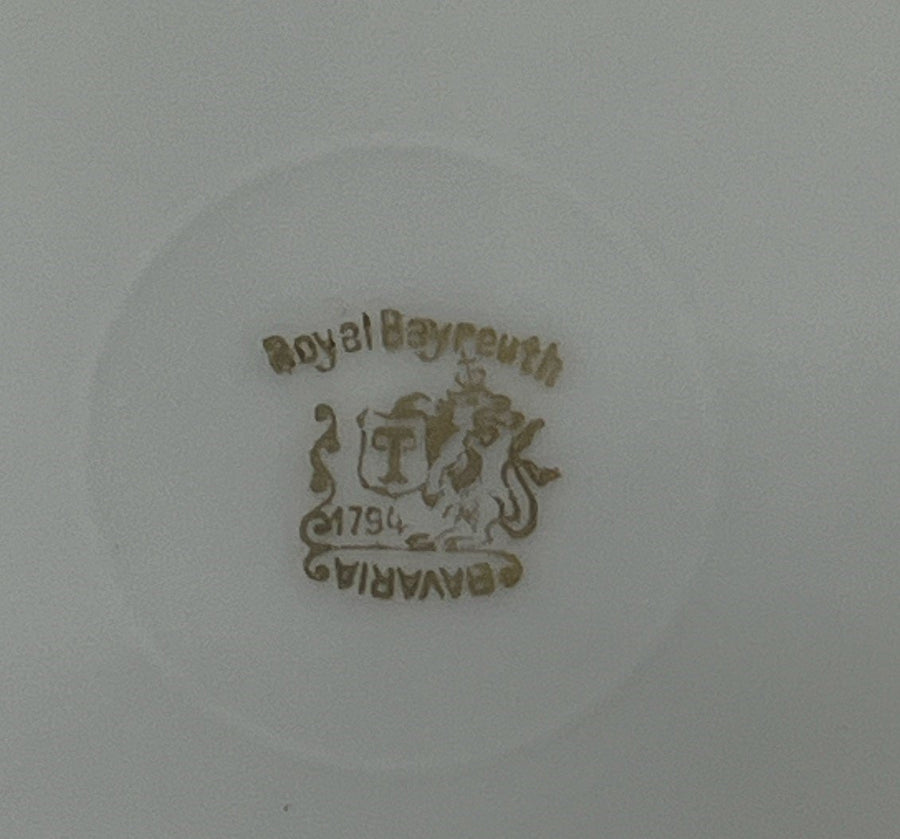 Royal Bayreuth China Antique 1794 Bavaria Vintage Set of 20 Pieces
