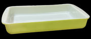 Pyrex Milkglass 2 Quart Antique Ovenware #232 Vintage Lime Green Trade Mark D-37