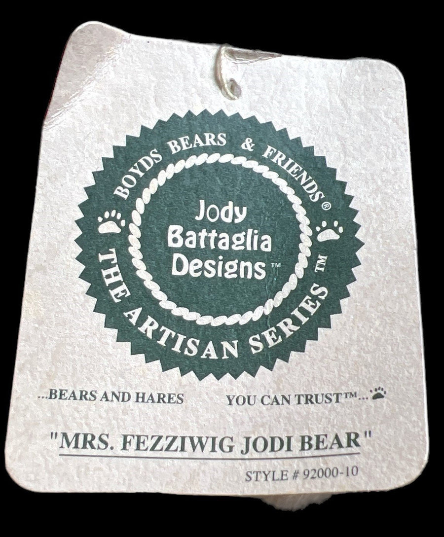 Boyds Bears Vintage Prince Mrs Fezziwig Jodi Bear Quincy by Enesco Set of 3