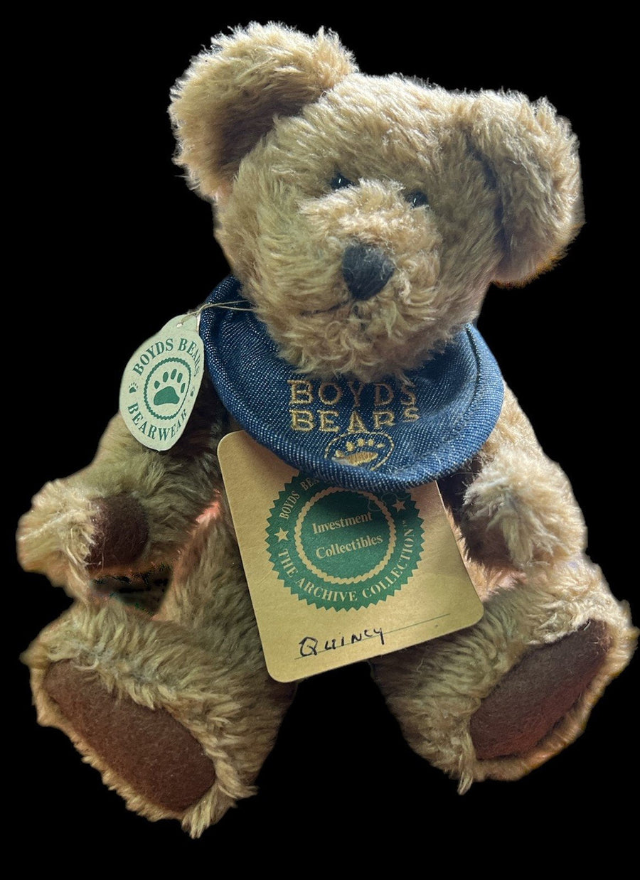 Boyds Bears Vintage Prince Mrs Fezziwig Jodi Bear Quincy by Enesco Set of 3