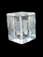 Swarovski Crystal Figurine Lot of 5 Mini Owl Bear Cube Chest Apple Heart Prism