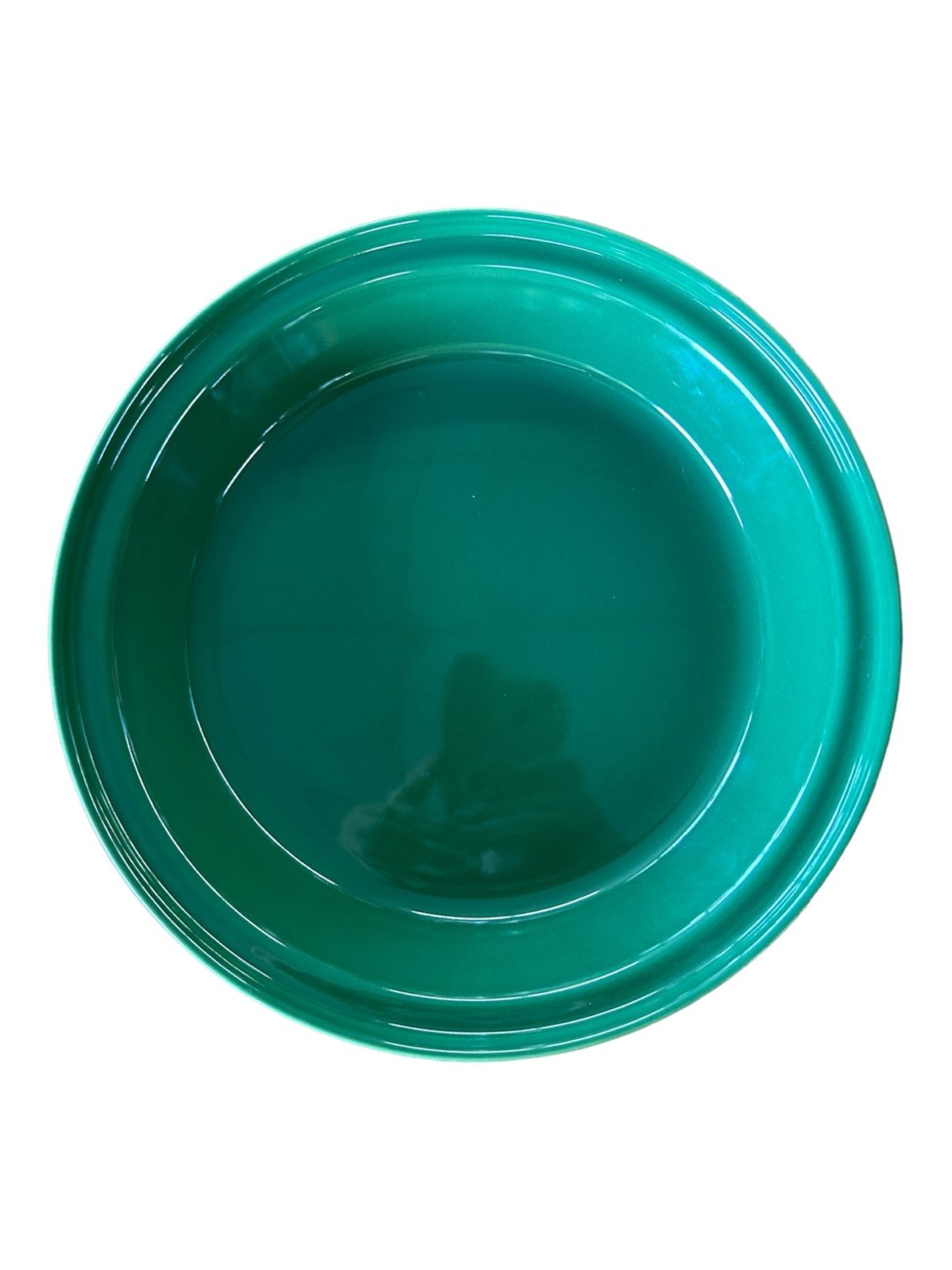 Fiesta - Jade Green Deep Dish Pie Baker Plate Pan Dish Homer Laughlin Bakeware