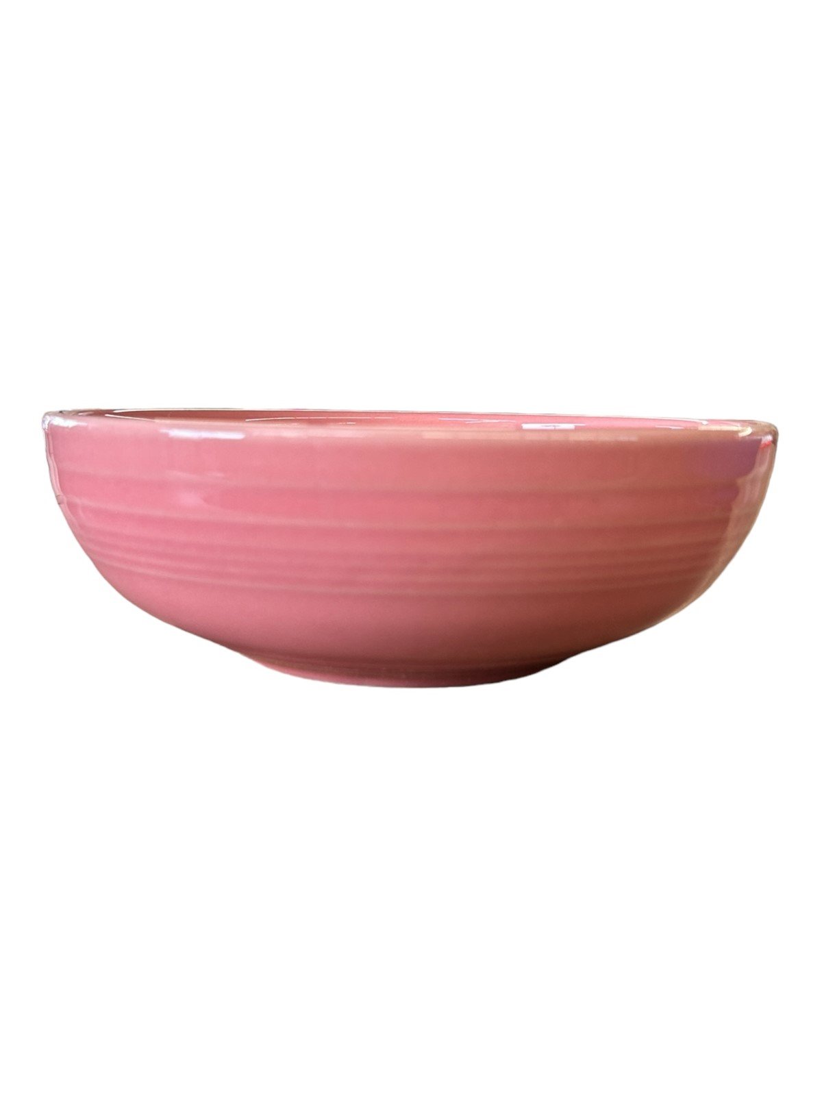 Fiesta - Peony Pink Medium Bistro Bowl Ceramic Homer Laughlin Kitchenware HLC
