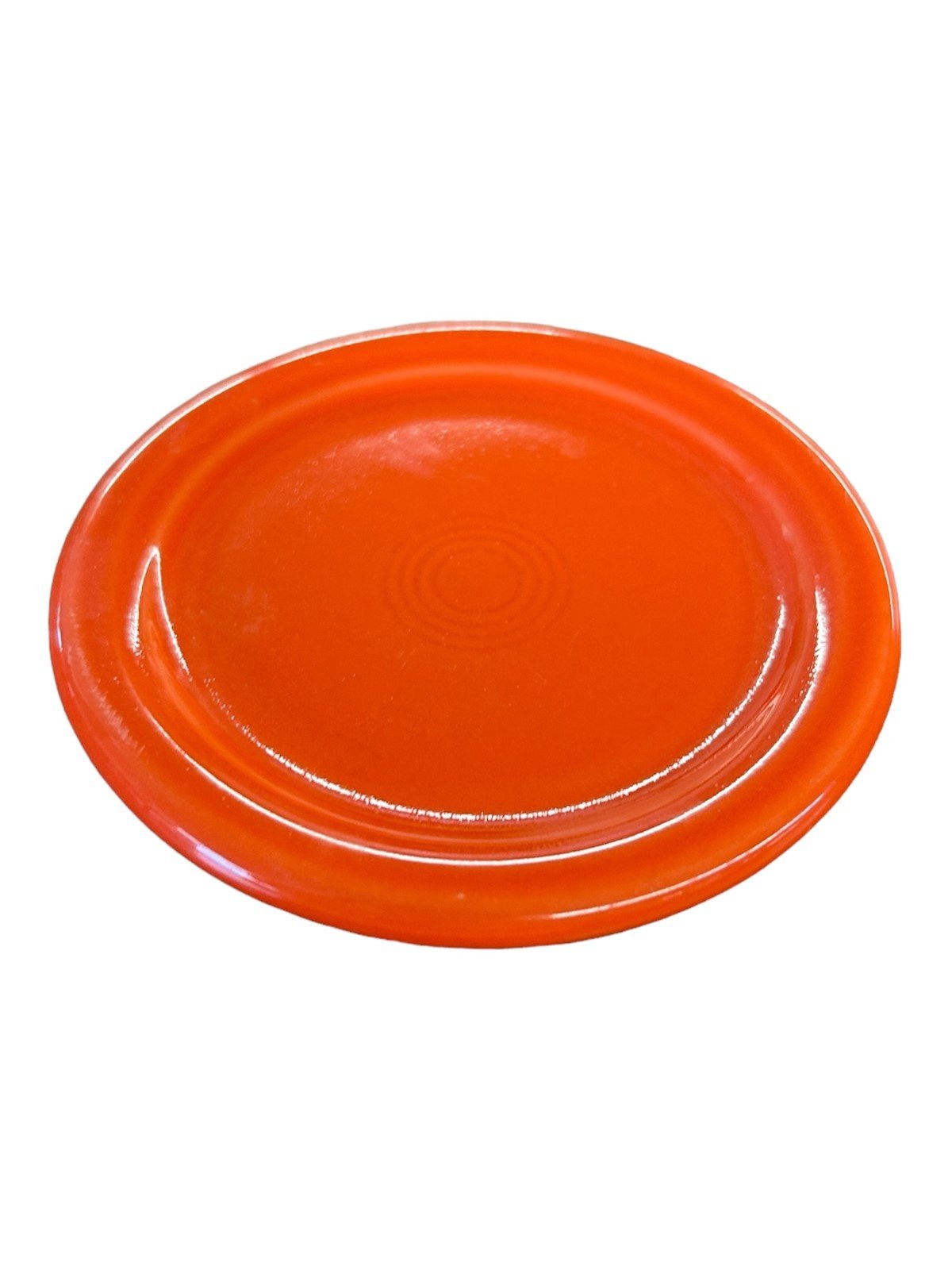 Fiesta - Poppy Orange Coaster Homer Laughlin Mug Lid Spoon Rest Ceramic Kitchen