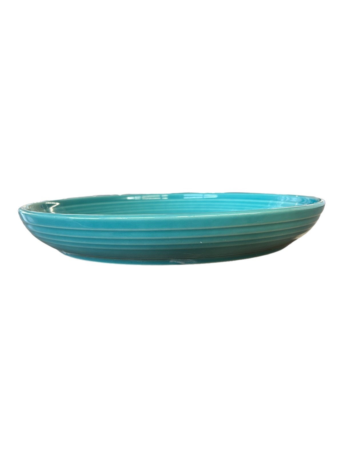 Fiesta - Turquoise Blue Dinner Bowl Homer Laughlin Ceramic Dish Kitchenware HLC