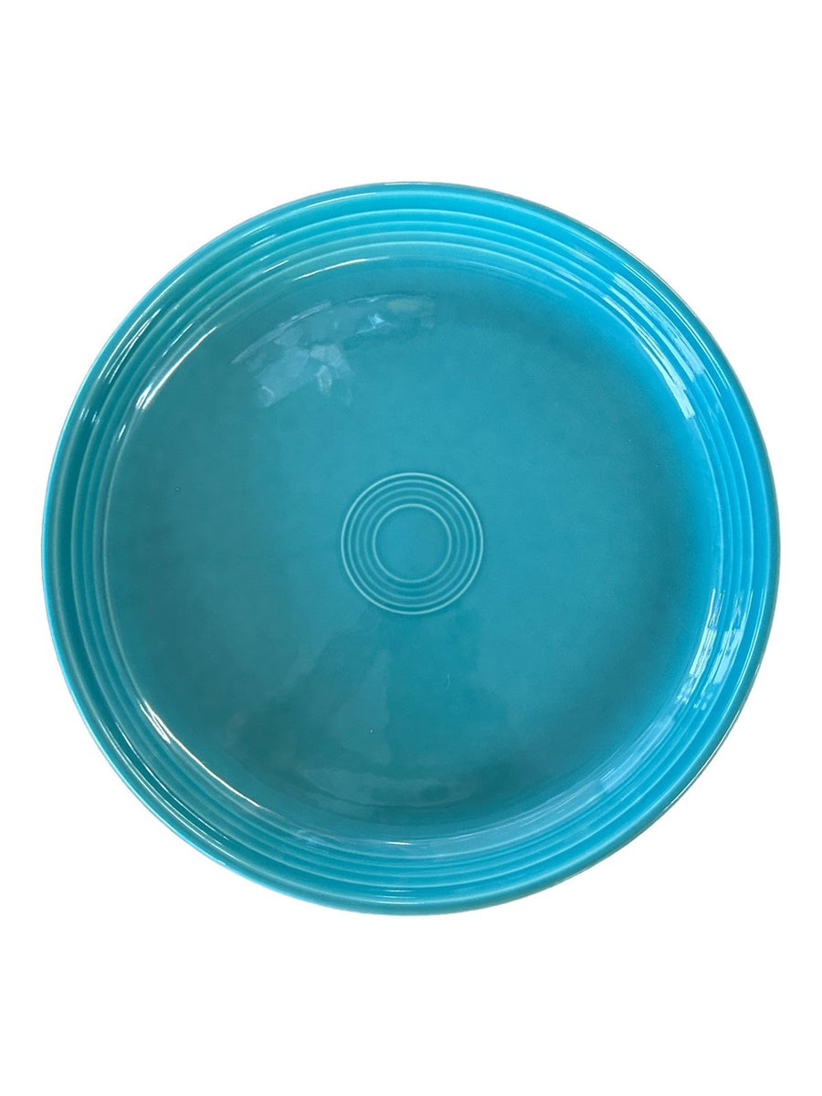 Fiesta - Turquoise Blue Dinner Bowl Homer Laughlin Ceramic Dish Kitchenware HLC