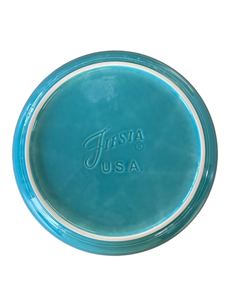 Fiesta - Turquoise Blue Dinner Bowl Homer Laughlin Ceramic Dish Kitchenware HLC