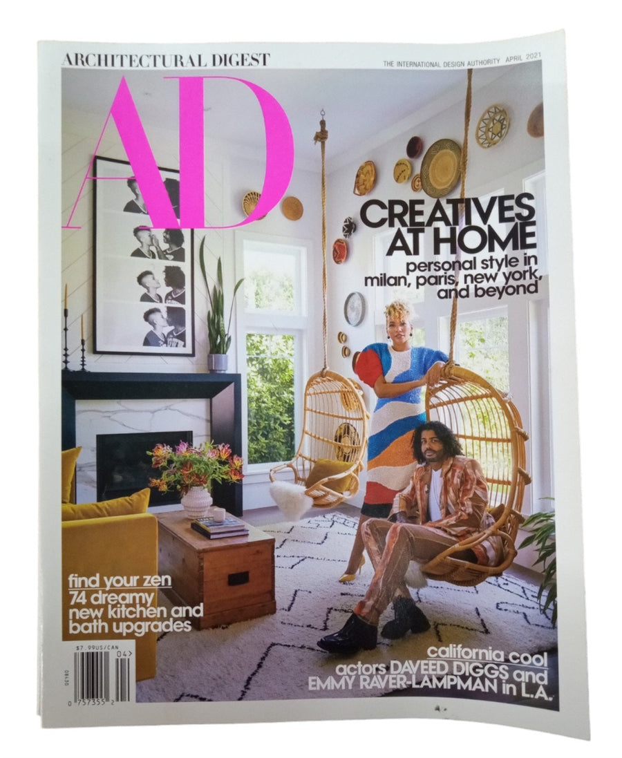 Architectural Digest Magazines Lot of 5 Year 2021 International Design Authority